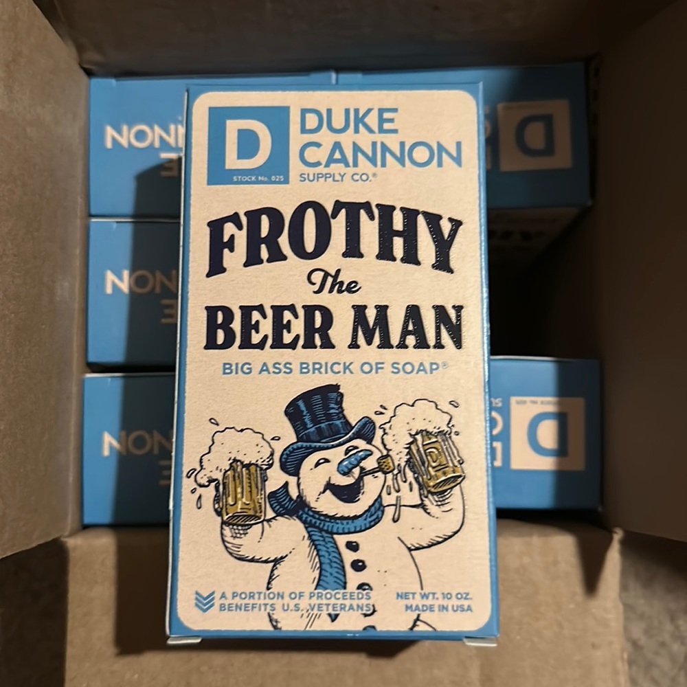 (6) Duke Cannon Frothy The Beer Man